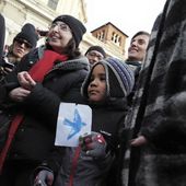 FlashMob alle Colonne di San Lorenzo a Milano il 17 gennaio