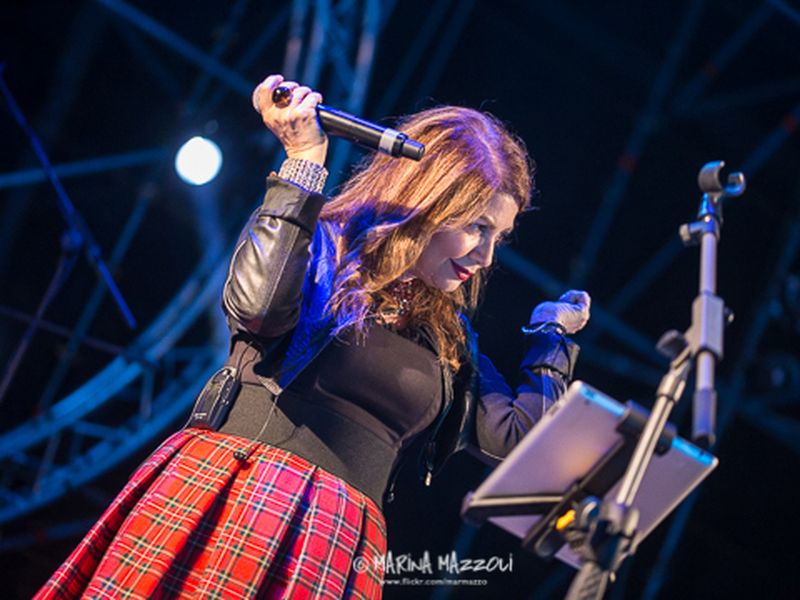 6 luglio 2014 - GruVillage - Grugliasco (To) - Cristina D&#039;Avena in concerto