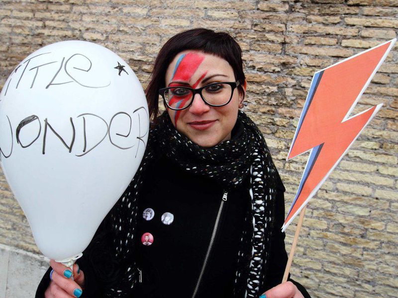 Flash Mob David Bowie - Roma