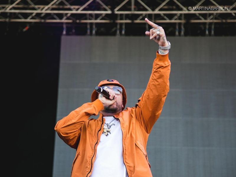 14 luglio 2019 - Home Venice Festival - Parco San Giuliano - Mestre (Ve) - Gu&eacute; Pequeno in concerto