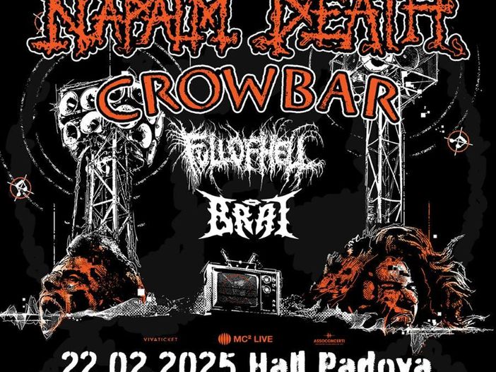 Napalm Death: &egrave; online il nuovo brano &#039;Cesspits&#039; - ASCOLTA