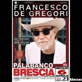 6 aprile 2016 - PalaBanco - Brescia - Francesco De Gregori in concerto