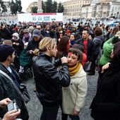 Flash Mob David Bowie - Roma