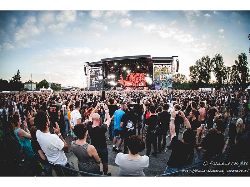 Guns N&#039; Roses all&#039;Autodromo Ferrari di Imola, 10 giugno