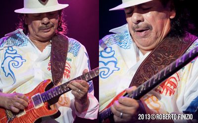 26 luglio 2013 - Ippodromo del Galoppo - Milano - Carlos Santana in concerto