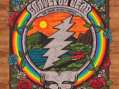 THE MUSIC NEVER STOPPED Grateful Dead