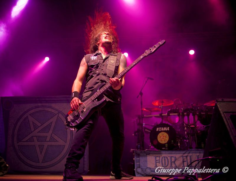 22 luglio 2016 - Area Concerti - Majano (Ud) - Anthrax in concerto