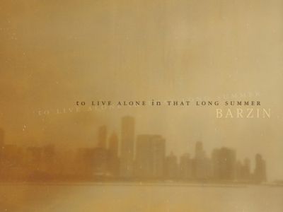 TO LIVE ALONE IN THAT LONG SUMMER Barzin