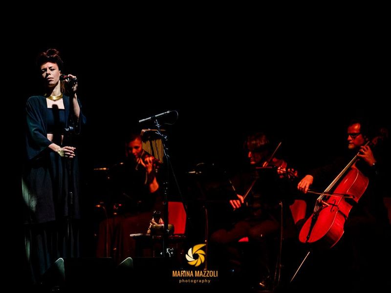 21 aprile 2023 - Politeama Genovese - Genova - Simone Cristicchi e Amara in concerto