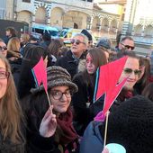 FlashMob in Piazza Santa Maria Novella a Firenze il 17 gennaio 2016
