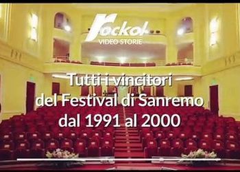 Tutti i vincitori del Festival di Sanremo dal 1991 al 2000