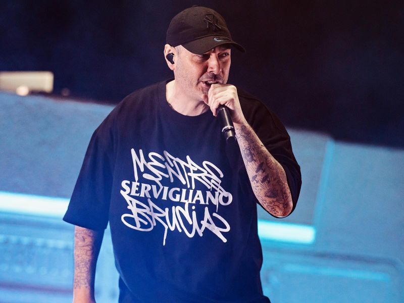11 luglio 2025 - Parco della Pace - Servigliano - Fabri Fibra in concerto