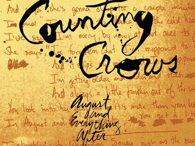 AUGUST AND EVERYTHING AFTER Counting Crows