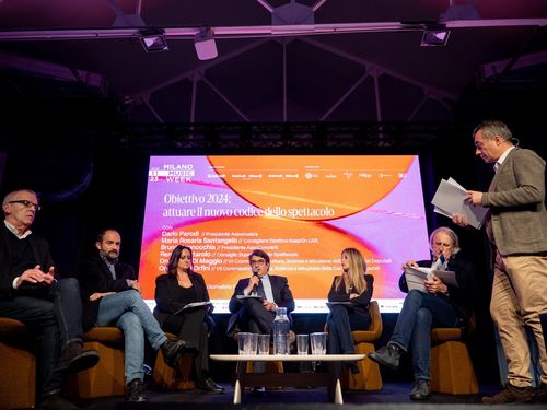 MMW23, il panel ‘Obiettivo 2024: nuovo codice dello spettacolo’
