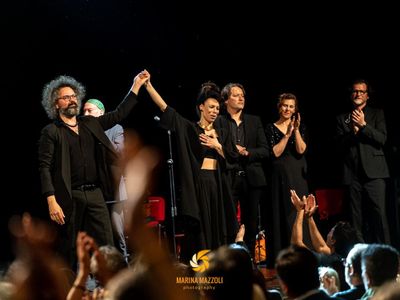 Simone Cristicchi e Franco Califano insieme per il brano &apos;Sto a cerca’ lavoro&apos;