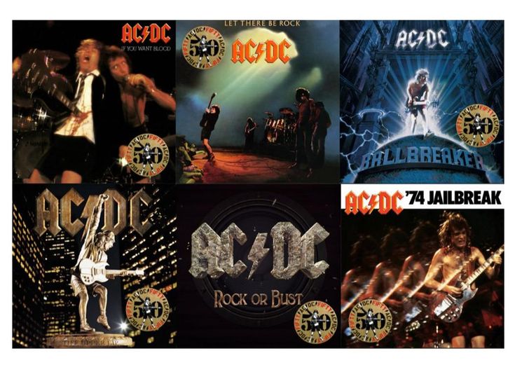 AC Dc Ristampe vinile oro