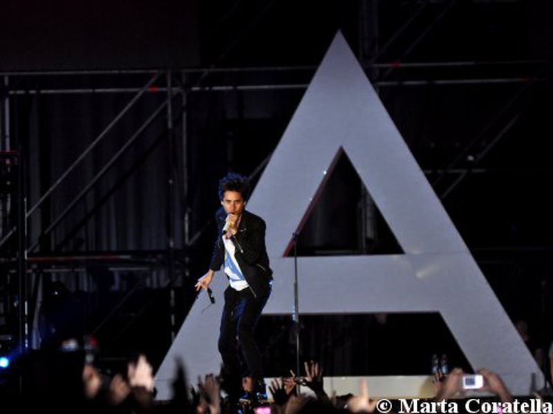 18 Giugno 2011 - Rock in Roma - Ippodromo delle Capannelle - Roma - 30 Seconds to Mars in concerto