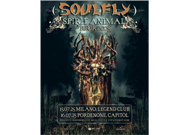 Concerti, Soulfly: una data in Italia a luglio a Milano