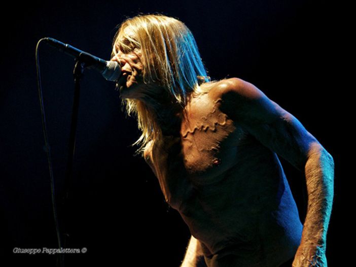 Iggy Pop si fa male durante un concerto (ma tiene duro fino alla fine)