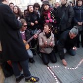 FlashMob in Piazza Santa Maria Novella a Firenze il 17 gennaio 2016