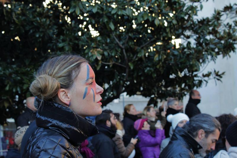 FlashMob alle Colonne di San Lorenzo a Milano il 17 gennaio