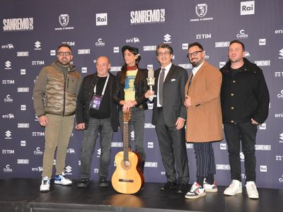Premio Assomusica Sanremo 2025 Lucio Corsi