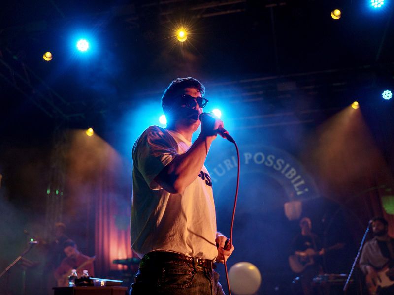 2 agosto 2025 - Centro Universitario Sportivo - Camerino (Mc) - Franco126 in concerto 2 agosto 2025 - Centro Universitario Sportivo - Camerino (Mc) - Franco126 in concerto