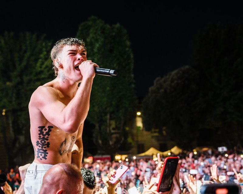 21 luglio 2022 - Lucca Summer Festival - Piazza Napoleone - Lucca - Blanco in concerto