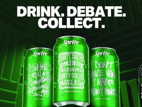 Sprite e Genius: il meglio del rap sulle lattine