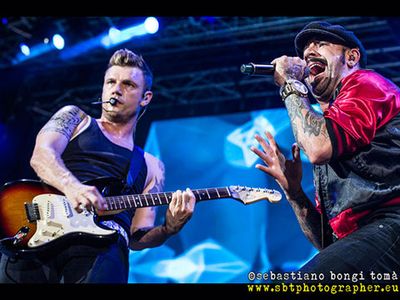 A.J. è tornato sul palco coi Backstreet Boys