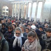 FlashMob alle Colonne di San Lorenzo a Milano il 17 gennaio