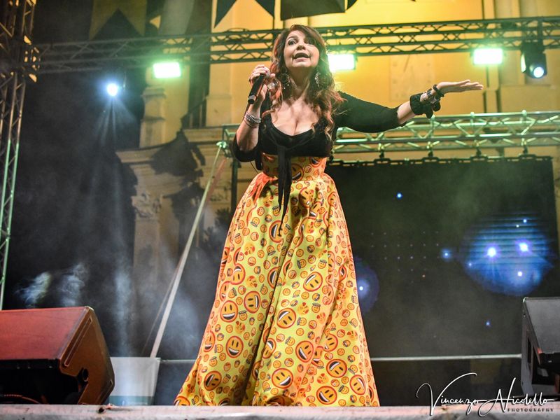 27 luglio 2023 - Piazza Italia - Canale d&#039;Alba (CN) - Cristina D&#039;Avena in concerto