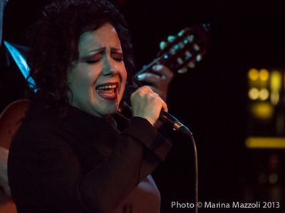Sanremo 2014: Antonella Ruggiero in sala stampa