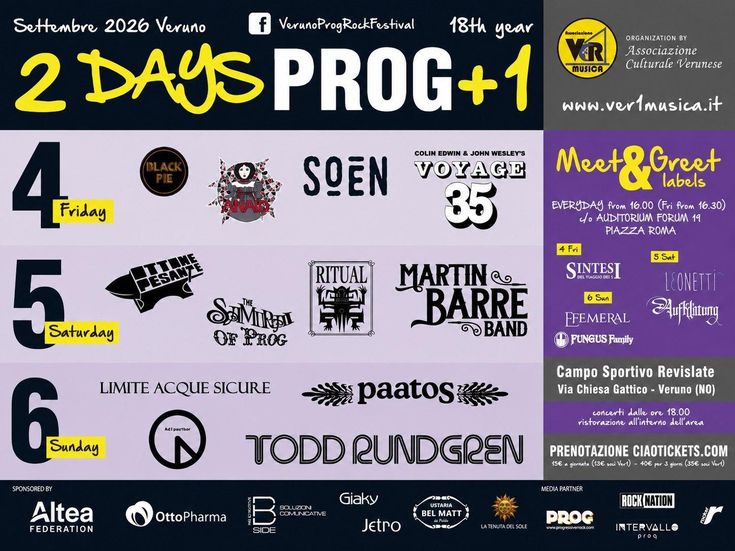 2days prog +1 festival