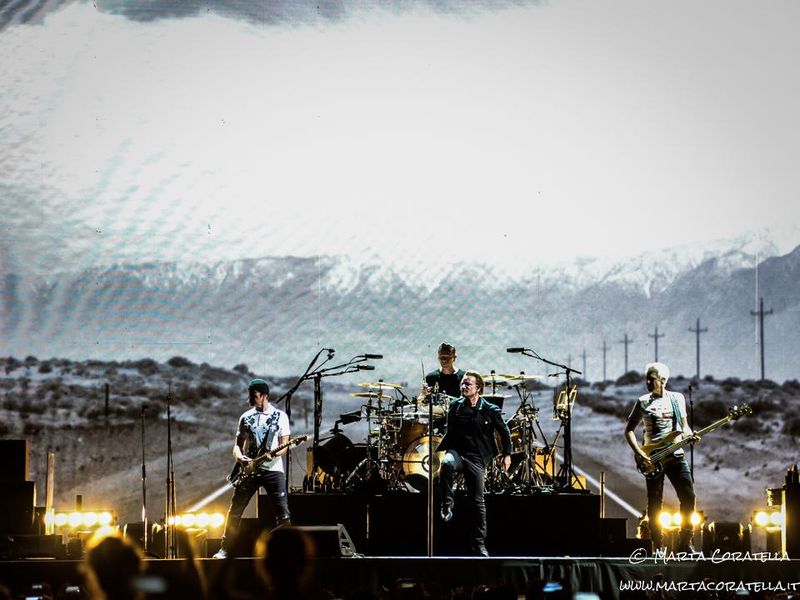 15 luglio 2017 - Stadio Olimpico - Roma - U2 in concerto