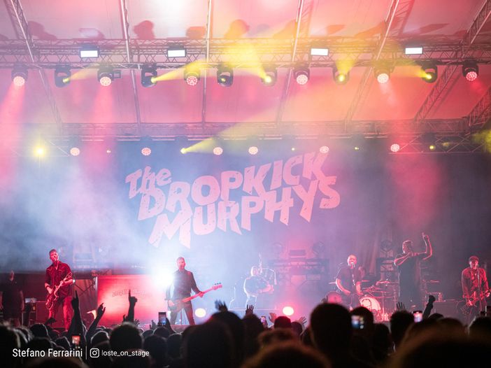 Shane MacGowan con i Dropkick Murphys