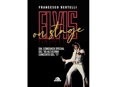 Elvis on stage