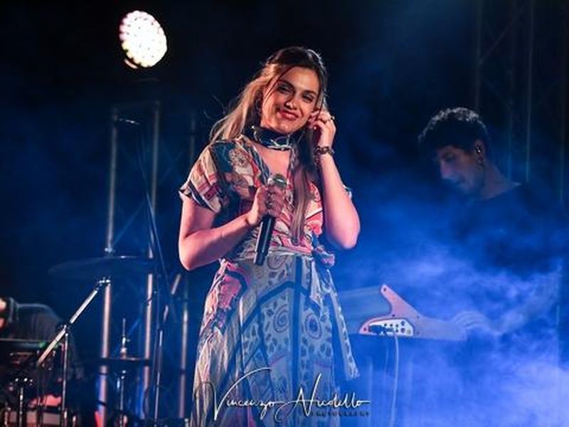 30 luglio 2021 &ndash; Giardini della Rocca - Artico Festival &ndash; Bra (Cn) &ndash; Margherita Vicario in concerto