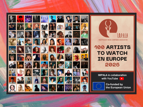 Impala, 5 italiani nella 100 Artists to Watch 2026