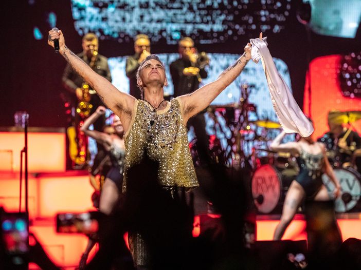 Un poker milionario per Robbie Williams