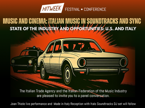 Hit Week 2025, domani a Miami il panel ‘Music and cinema’