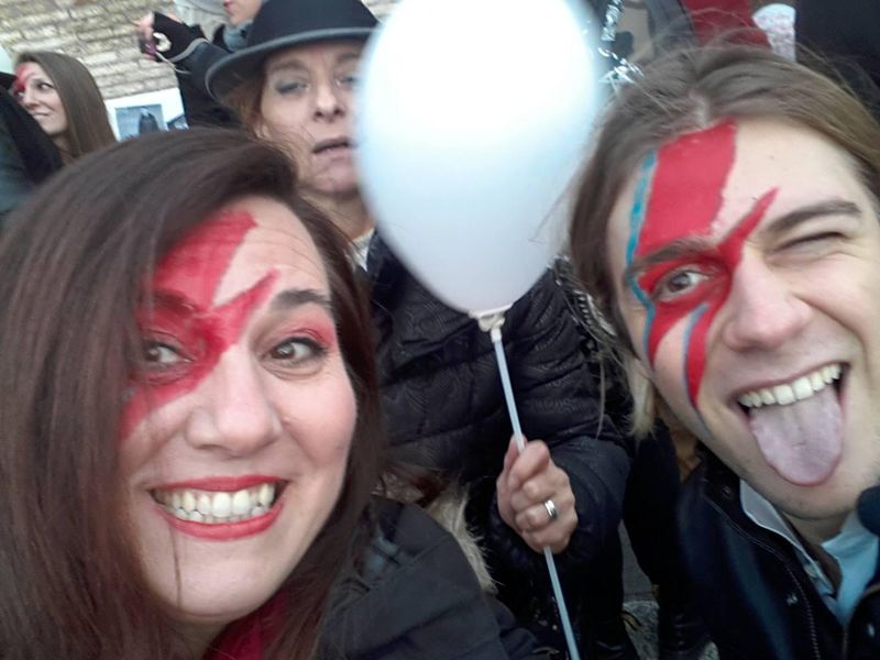 FlashMob in Piazza del Popolo a Roma il 16 gennaio
