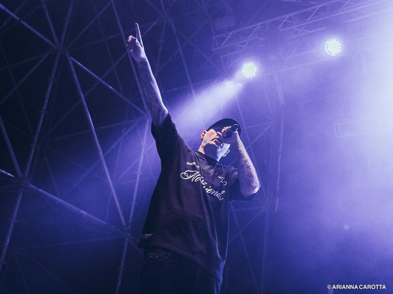 23 luglio 2022 - Ama Festival - Villa C&agrave; Cornaro - Romano d&#039;Ezzelino (Vi) - Fabri Fibra in concerto