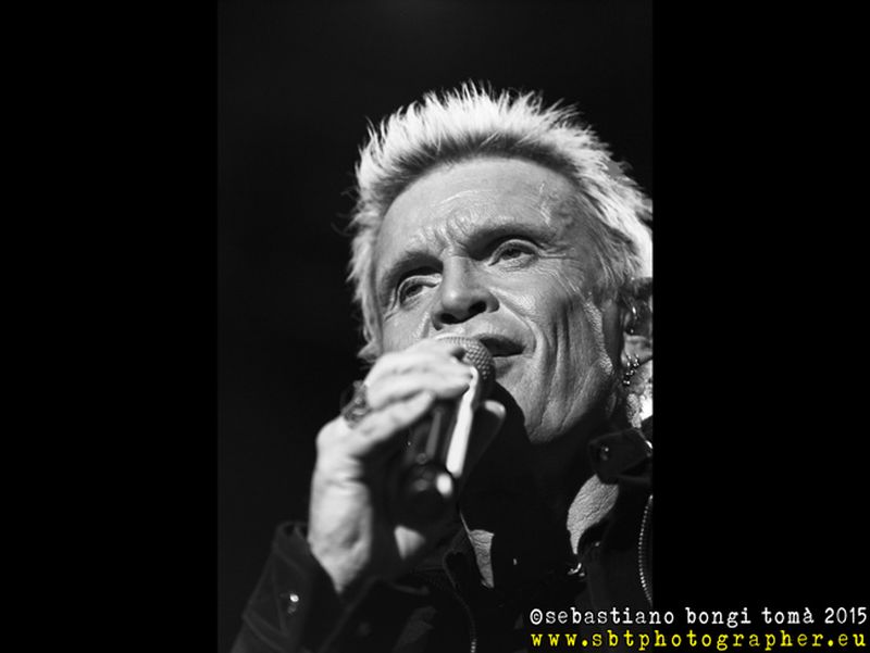 10 luglio 2015 - Lucca Summer Festival - Piazza Napoleone - Lucca - Billy Idol in concerto