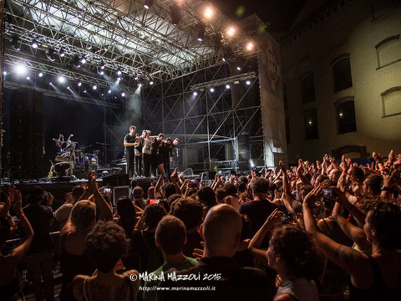 11 luglio 2015 - Goa Boa Festival - Porto Antico - Genova - Bluvertigo in concerto