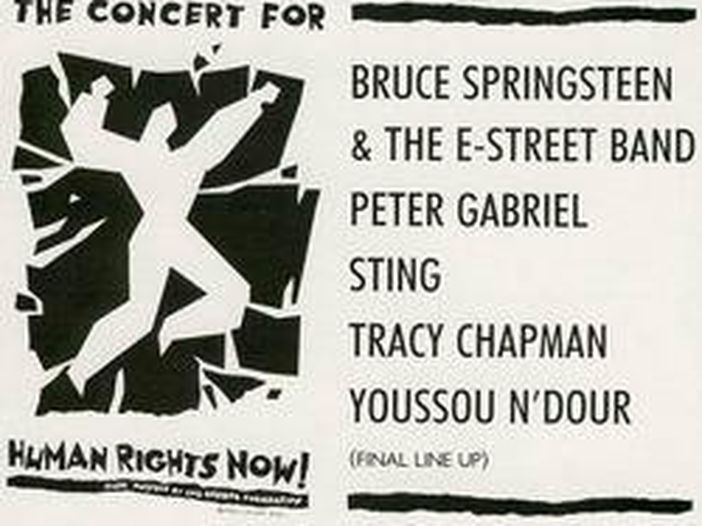 Human Rights Now!: il tour con Springsteen, Sting e Peter Gabriel Human Rights Now!: il tour con Springsteen, Sting e Peter Gabriel