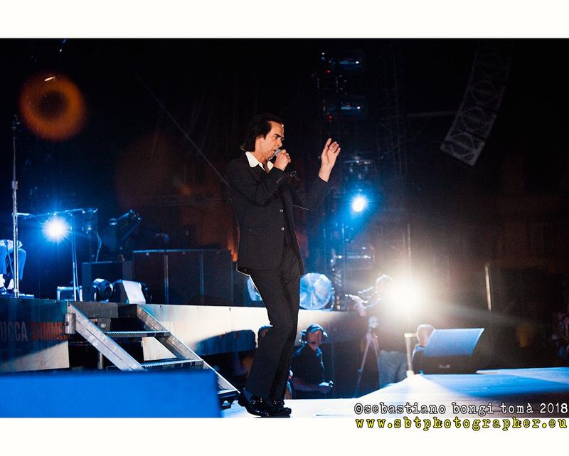 17 luglio 2018 - Lucca Summer Festival - Nick Cave in concerto