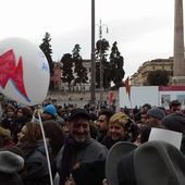 FlashMob in Piazza del Popolo a Roma il 16 gennaio