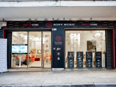 Sony temporary store