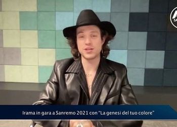 Irama in gara a Sanremo 2021 con &ldquo;La genesi del tuo colore&rdquo;